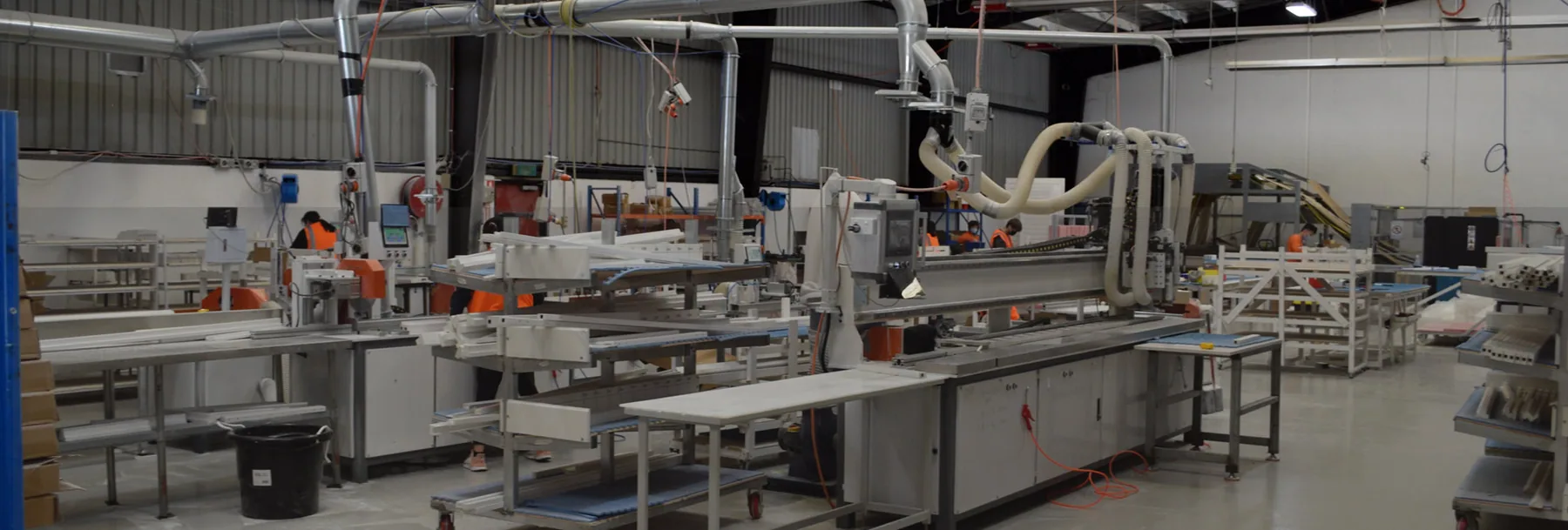 The Spot On Shutters team inside the Springvale factory